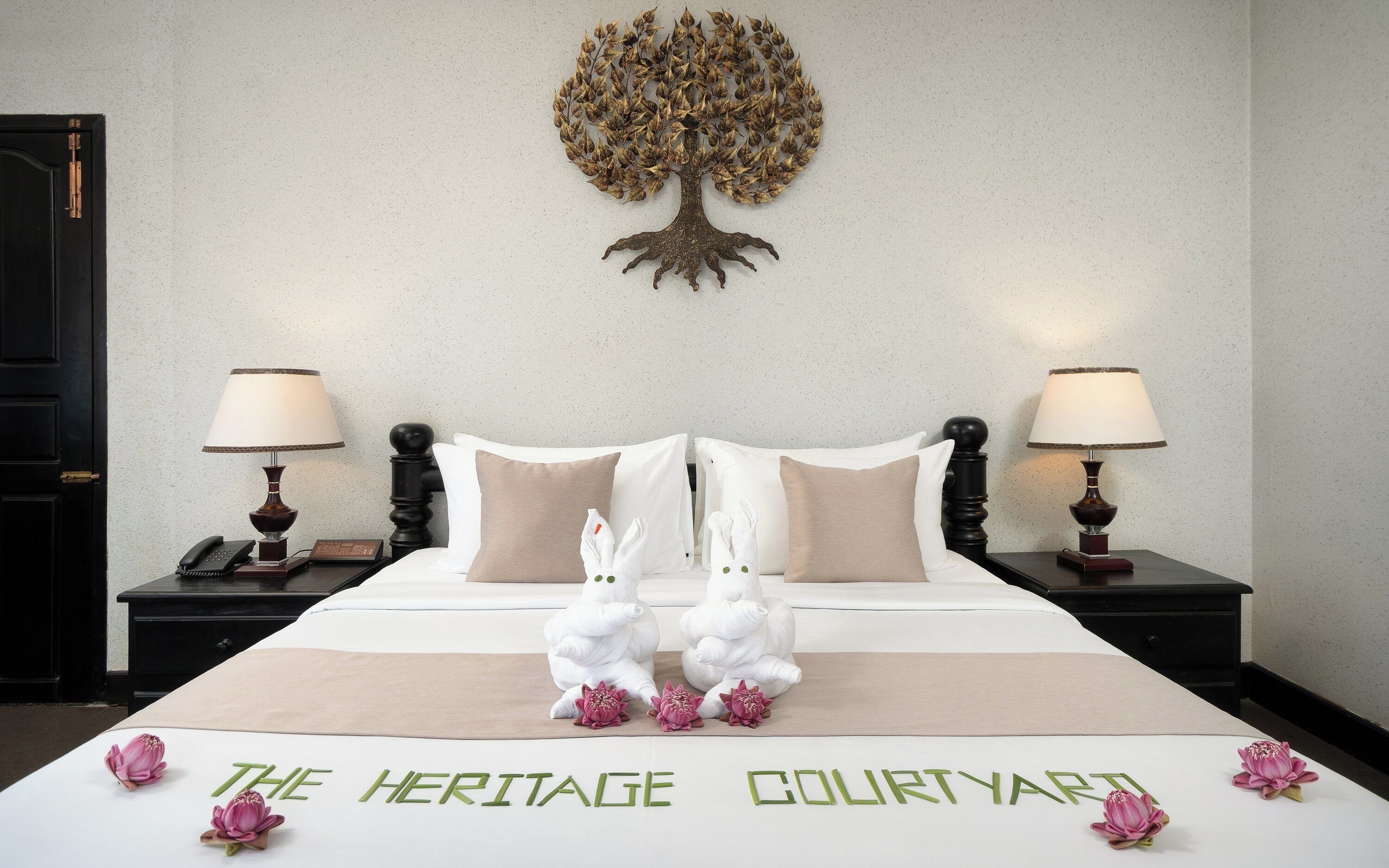 Family Quadruple Room, City View | In-room safe, desk, laptop workspace, blackout drapes