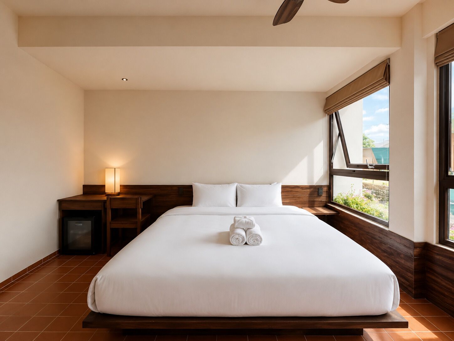 Habitación Deluxe doble | Escritorio y wifi gratis