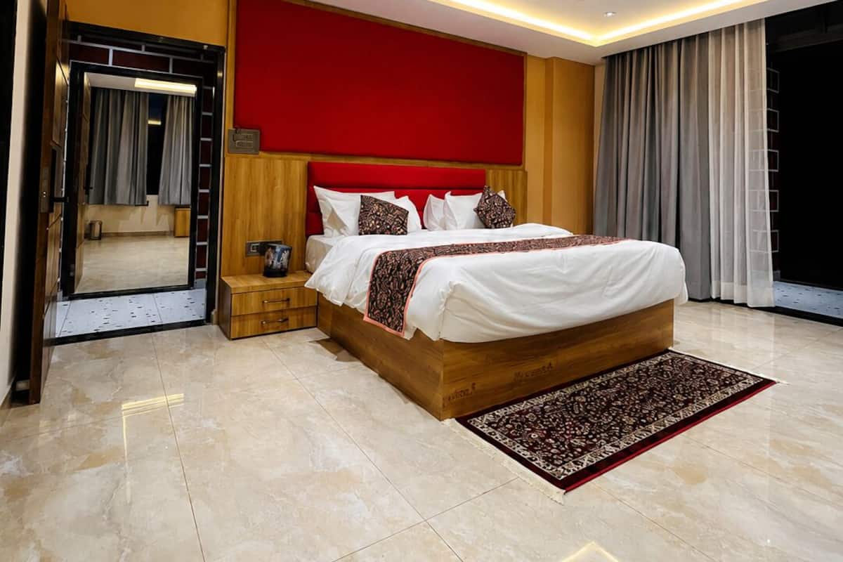 Deluxe-Zimmer, Balkon, Bergblick