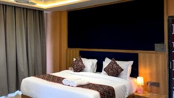 Deluxe-Zimmer, Balkon, Bergblick