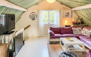Fernseher, Kamin