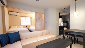 Apartment, Mehrere Betten, Nichtraucher | Wohnbereich