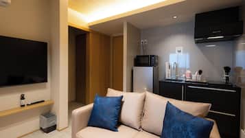 Apartemen, 2 Tempat Tidur Double, Bebas Asap Rokok | Area keluarga