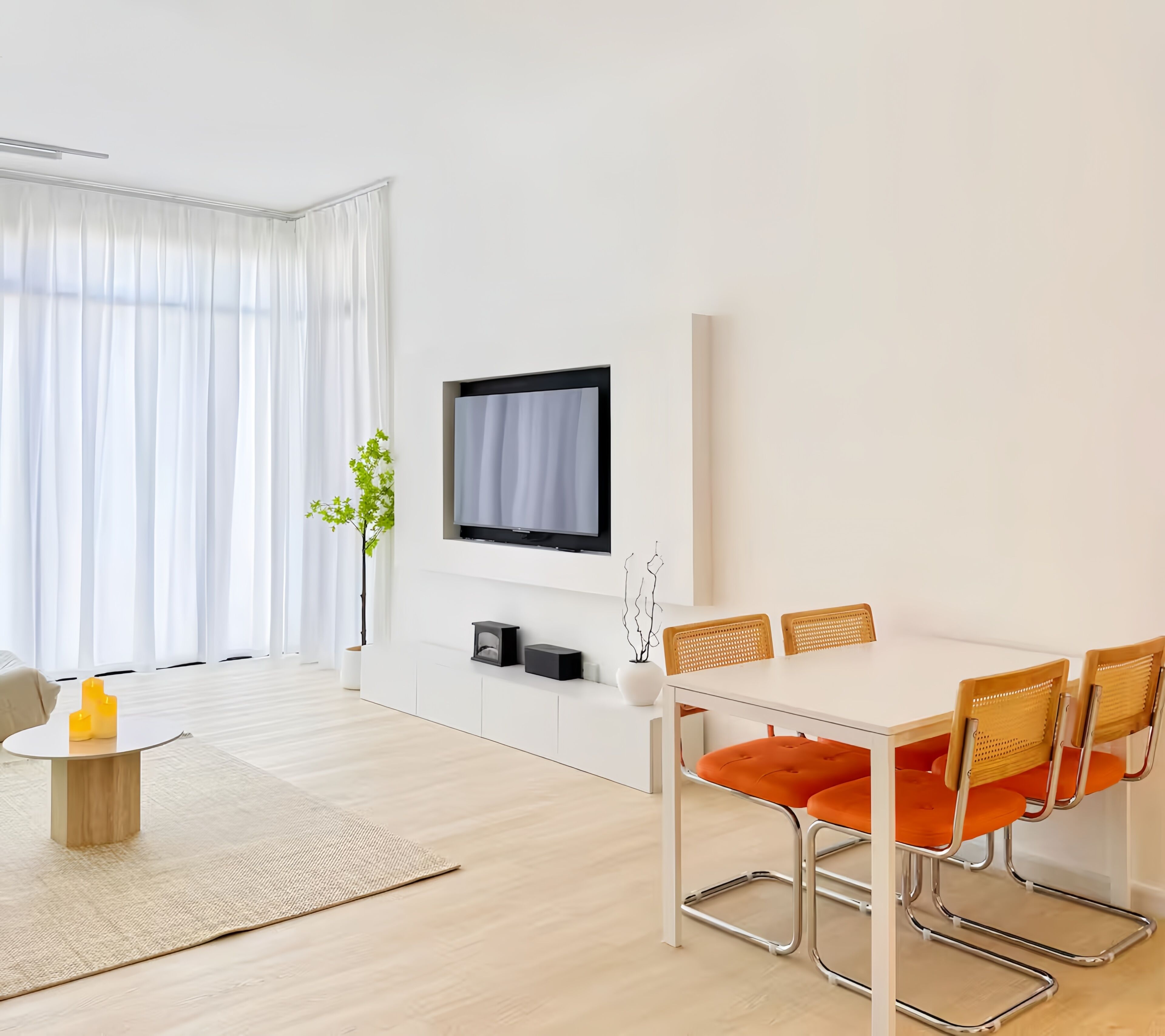 Apartamento superior, 2 quartos, vista para a cidade | Opções para refeição no quarto