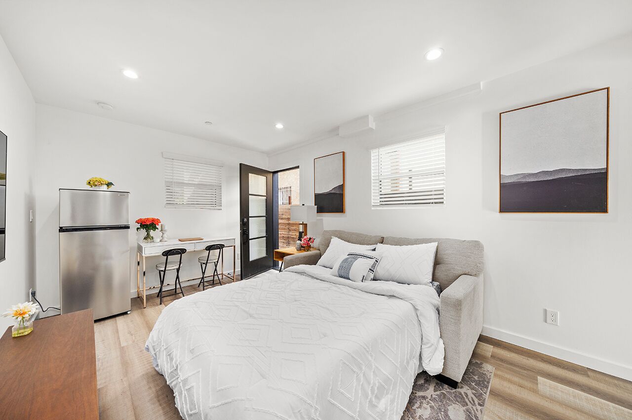Appartement, 1 chambre | Coin séjour | Télévision LED de 55 pouces avec chaînes numériques