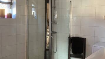 Shower, hair dryer