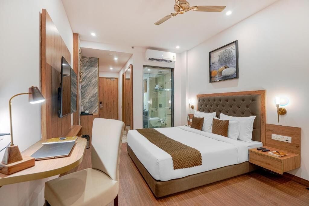 Deluxe Double Room, Balcony, Mountain View | Soundproofing