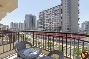 Luxury-Studio, Balkon, Stadtblick | Blick vom Balkon