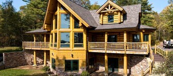 Incredible Lakefront Family Cabin with Boat Dock and Pontoon on Osprey Lake, Wisconsin