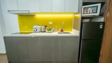 Studio | Cuisine privée | Mini réfrigérateur, micro-ondes