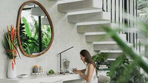 Luxury Villa, Havuz Kullanımı, Bahçe Manzaralı | Oturma alanı