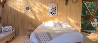Geodesic Dome—Nordic Bath & a Break in the Heart of Nature