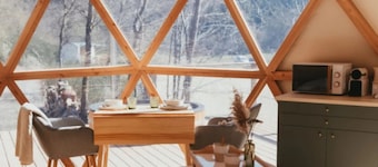 Geodesic Dome—Nordic Bath & a Break in the Heart of Nature