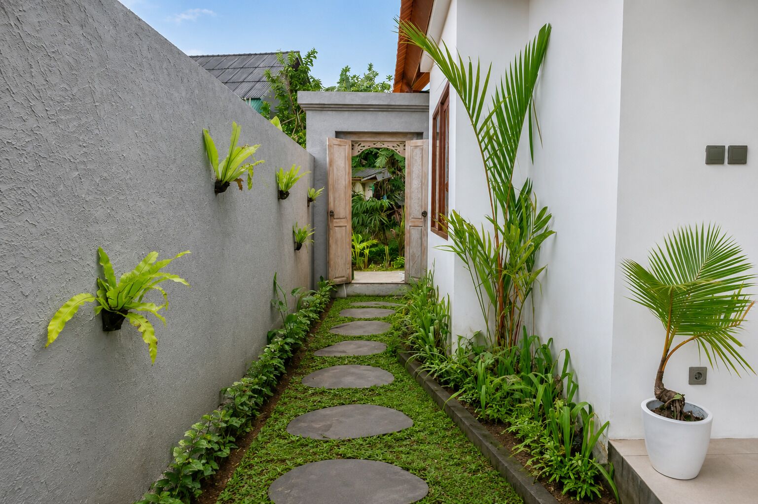 Villa, Private Pool, Garden View | Living area