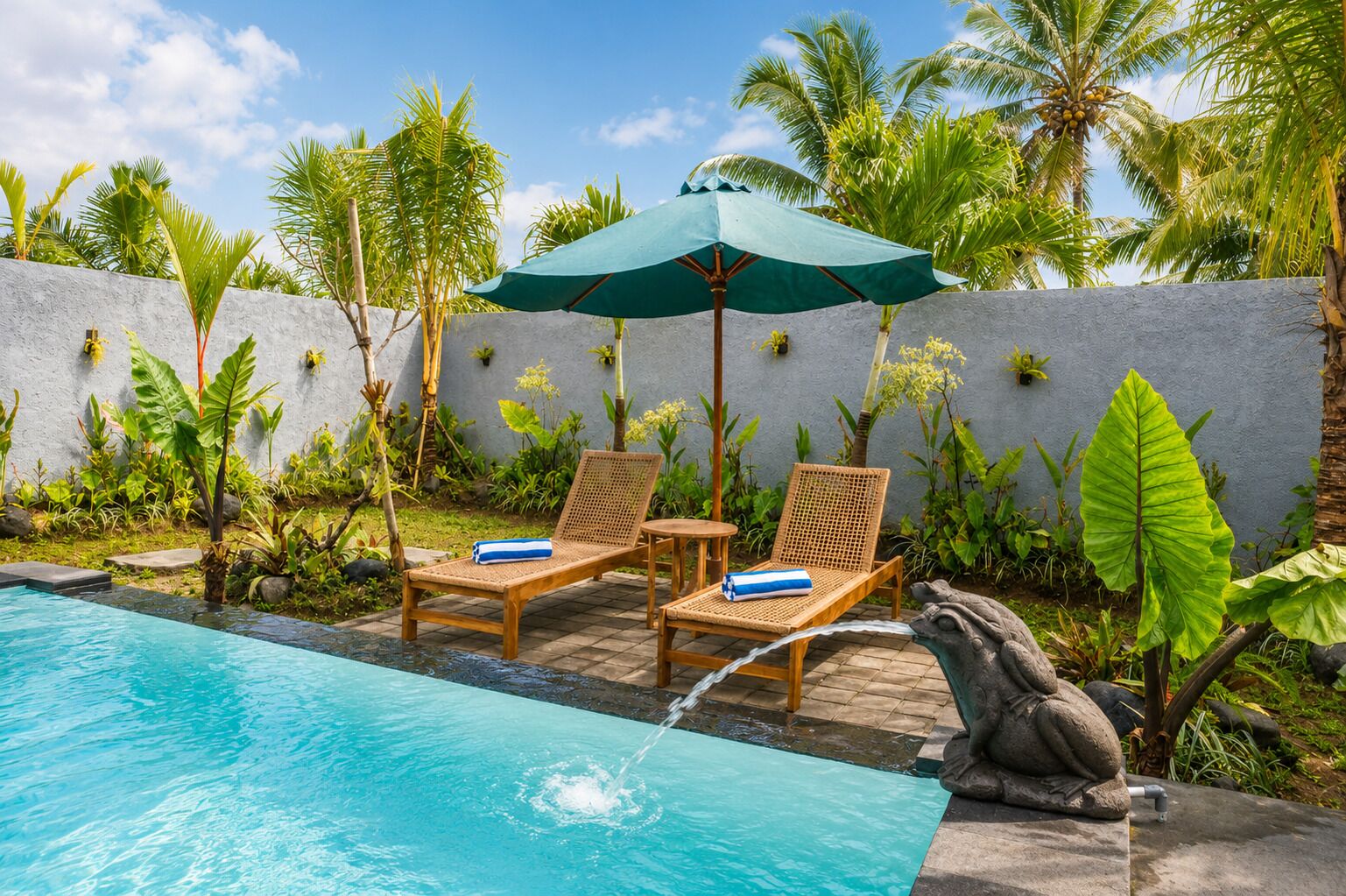 Outdoor pool