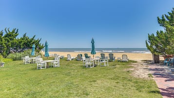 On the beach
