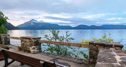 Appartement avec piscine à Walchensee