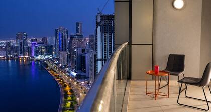 Private King Room | Side Lake View | Sharjah
