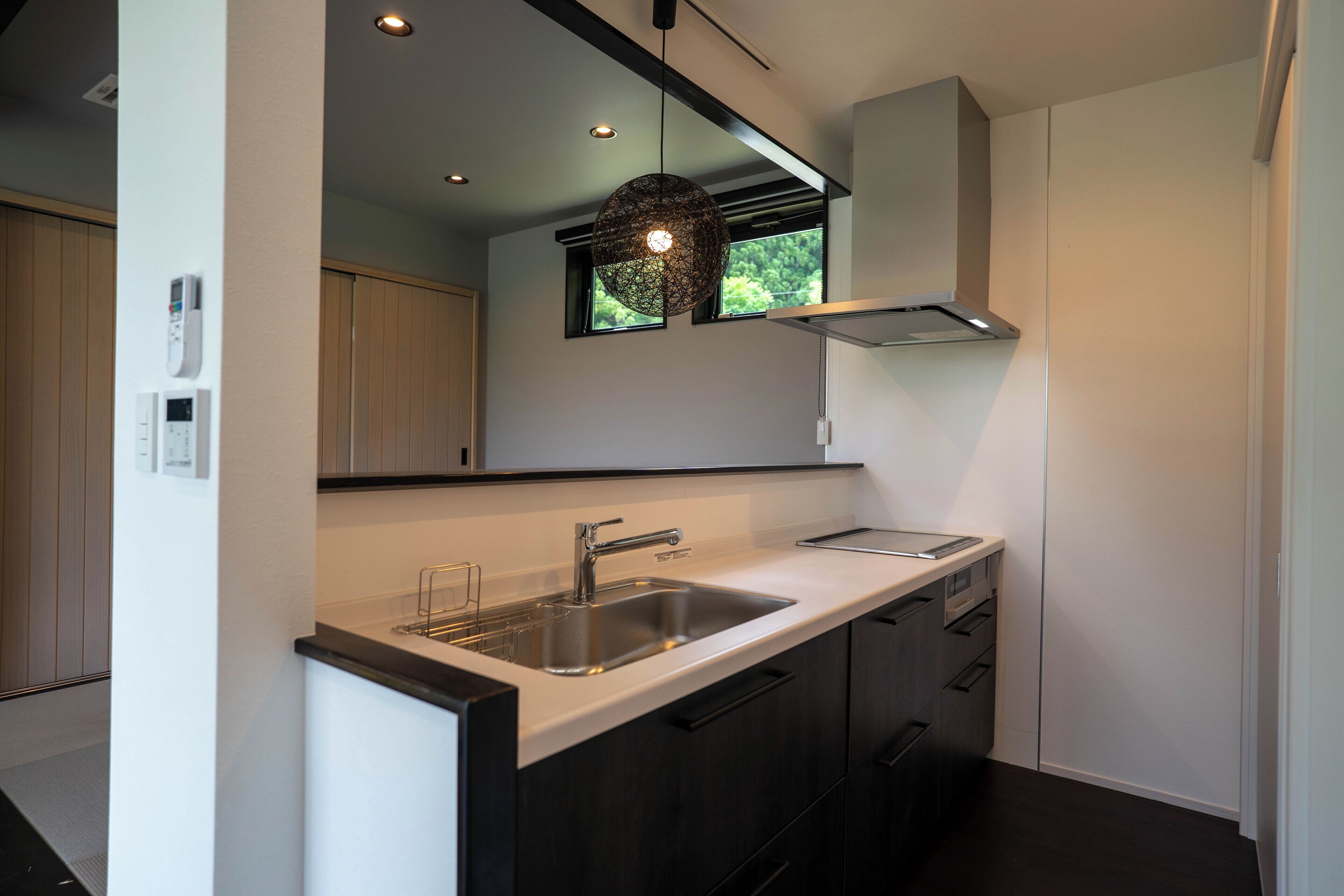 Fridge, microwave, stovetop, rice cooker