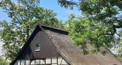 Exclusive thatched cottage with wellness facilities