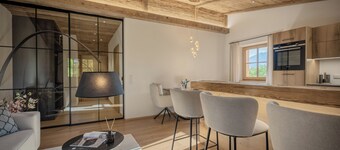 Chalet Apartment with Sauna | for 2 Guests | Lake Wolfgang | schwanenNEST