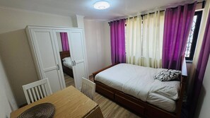 Departamento, 2 habitaciones, balcón, vista a la ciudad