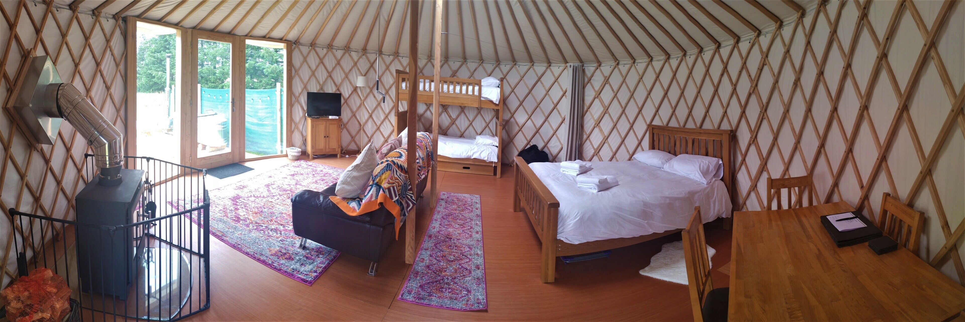 Luxe tent, balkon, uitzicht op tuin | Gratis wifi