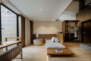 Living area - zuowang hotel (Chengdu)