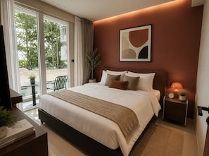 Deluxe Double or Twin Room | Desk, laptop workspace, free WiFi - Syama Mansion Kamala (Kamala)