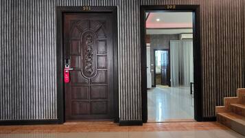 Economy Double Room, 1 King Bed with Sofa bed, Balcony, Ground Floor | Interior
