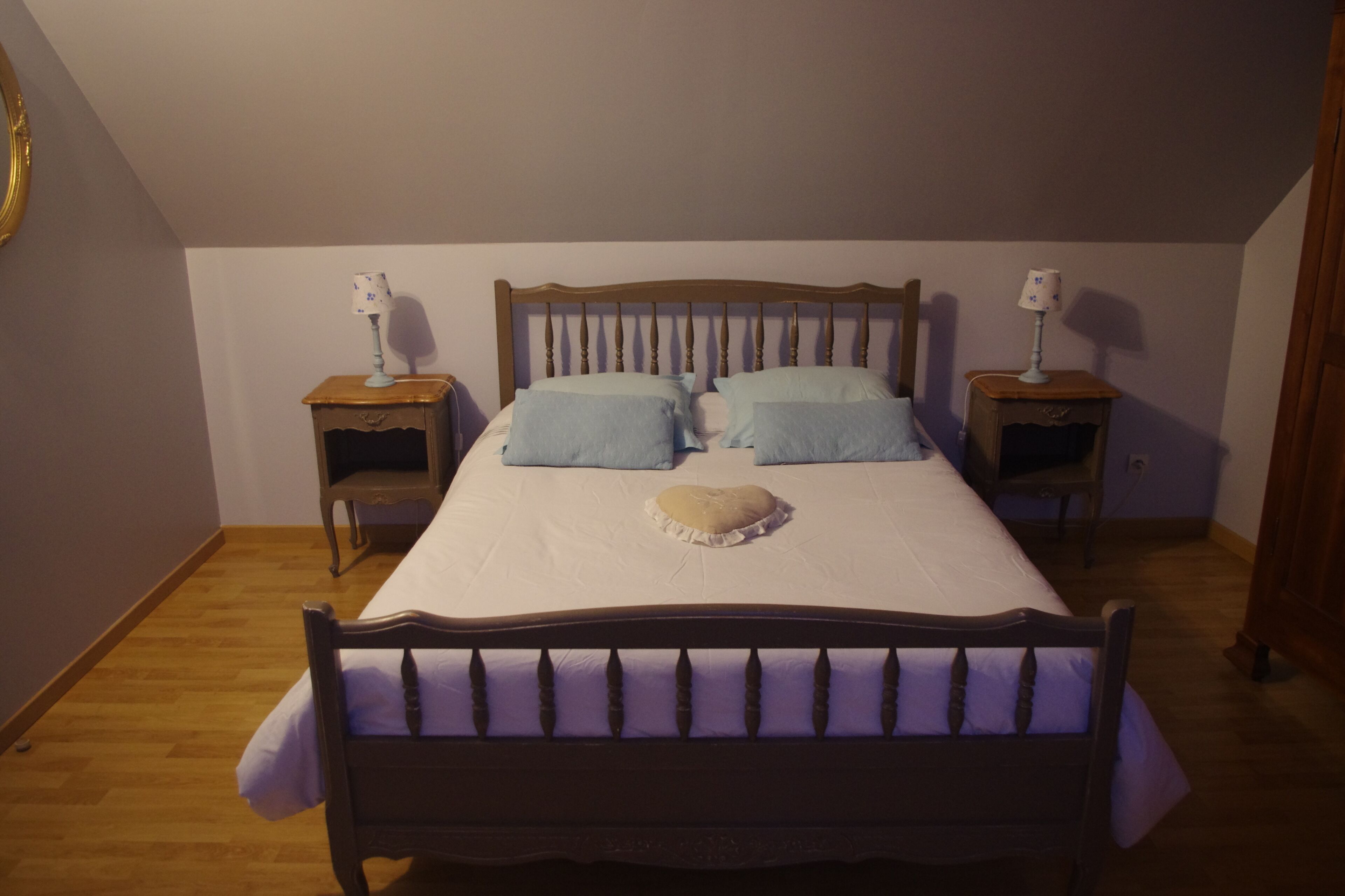 Desk, iron/ironing board, travel crib, free WiFi