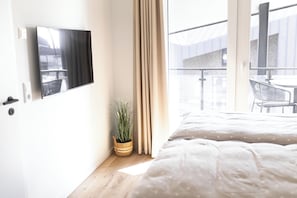 1 bedroom, free WiFi, bed sheets - The View A14 Langeneß-Kiek – Sea View, Shared Sauna, Elevator, Garden Furniture (Dagebüll)