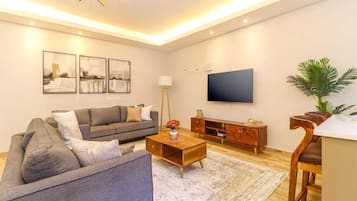 TV connectée de 55 pouces avec chaînes par câble, Netflix