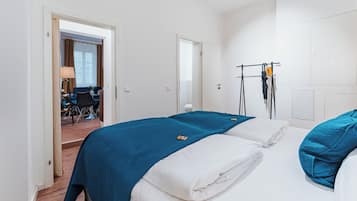 Classic-Apartment, 1 Schlafzimmer, Nichtraucher, Küche | Verdunkelungsvorhänge, Babybetten, kostenloses WLAN, Bettwäsche