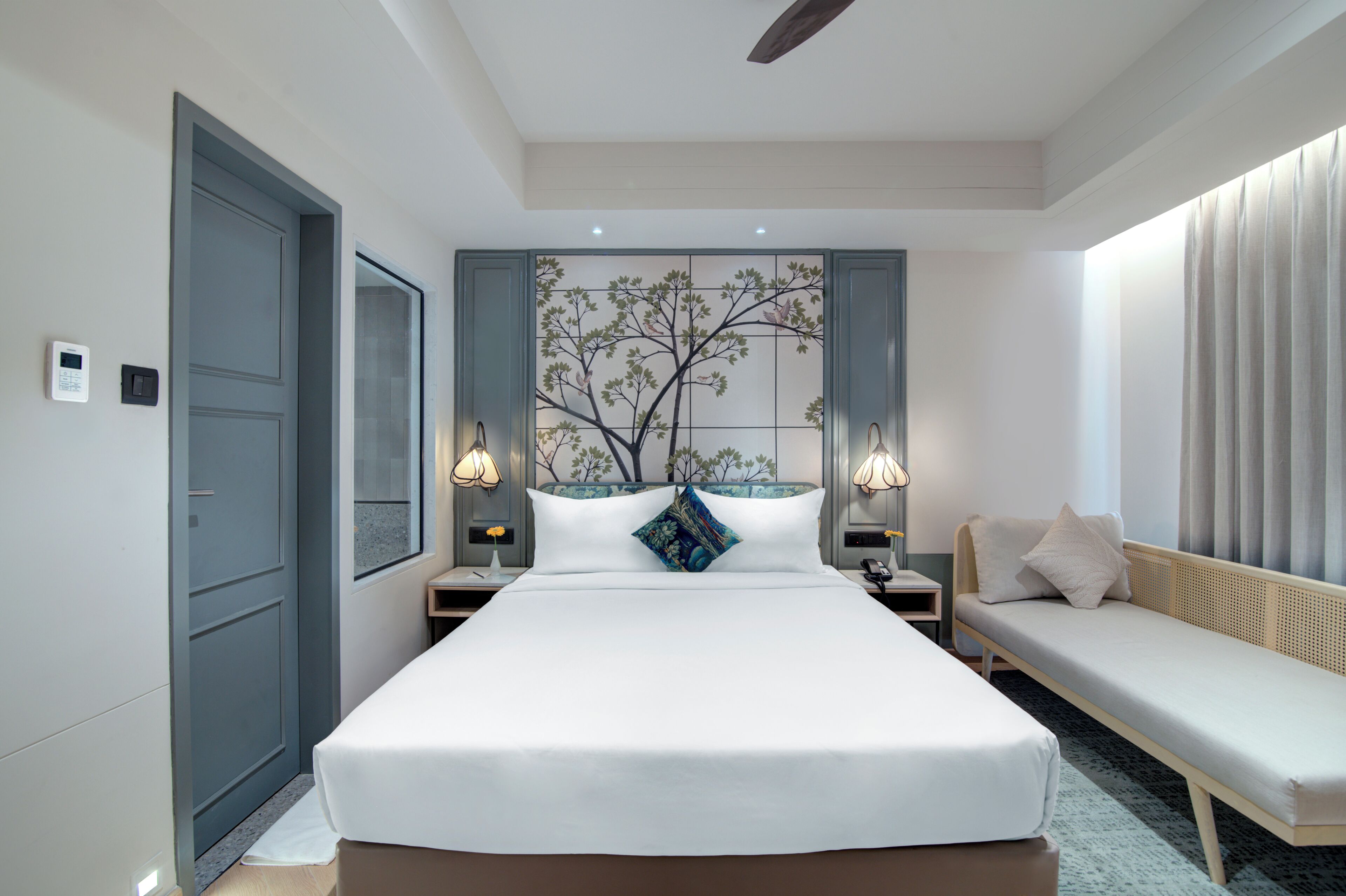 Forest View Deluxe | Iron/ironing board (on request), WiFi (free), bed sheets