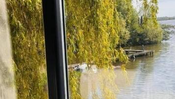 Camera doppia, vista lago | Interni
