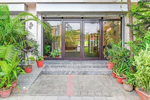 Entrada de la propiedad