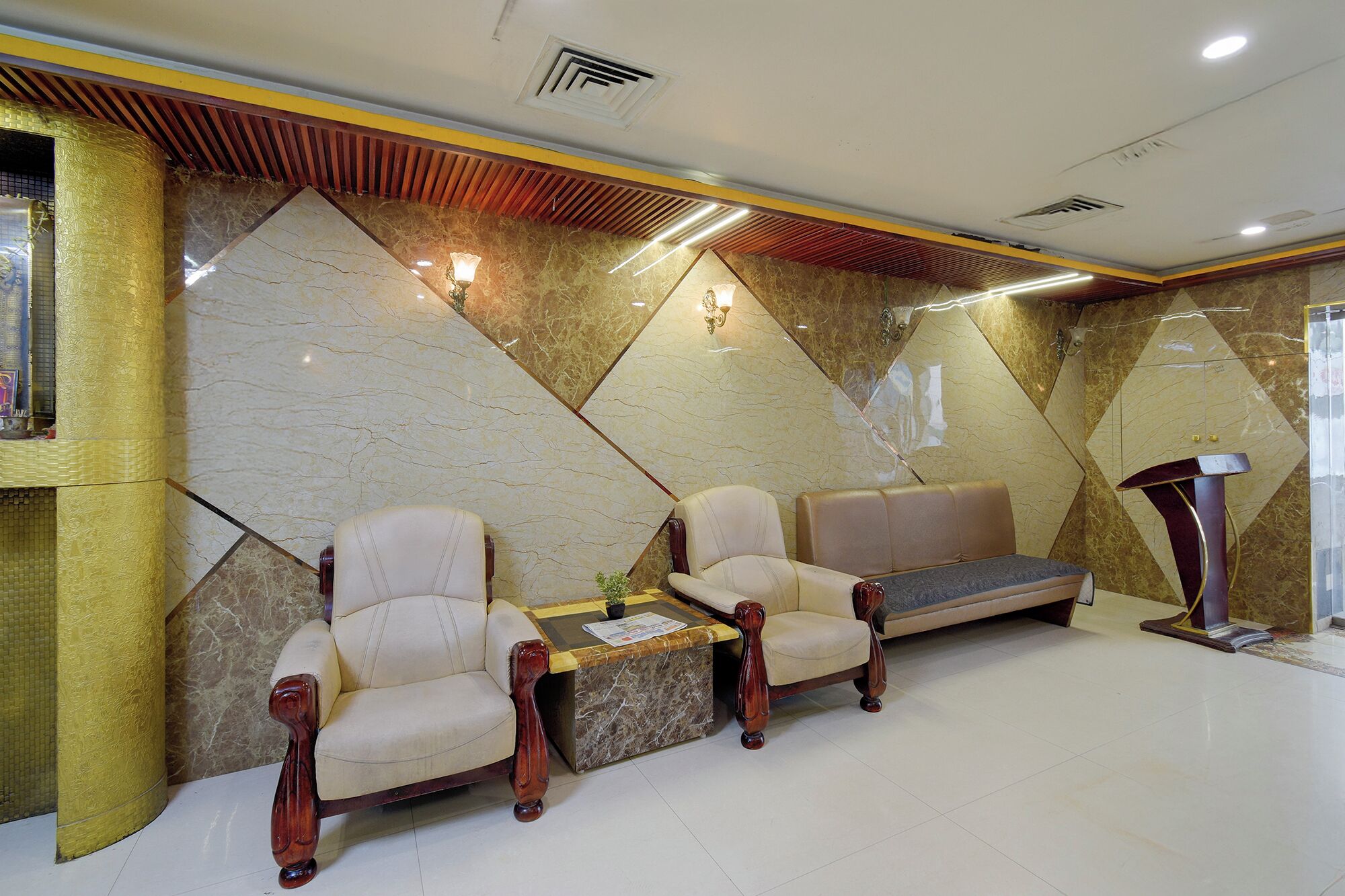 Lobby sitting area