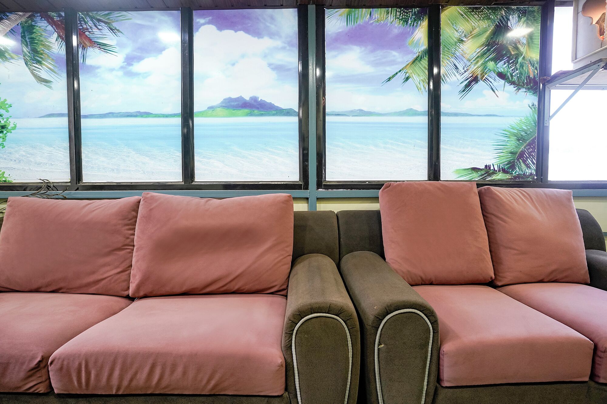 Sala de estar en el lobby