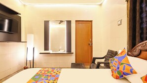 Phòng Deluxe | Bộ trải giường bằng vải cotton Ai Cập, bộ đồ giường cao cấp 