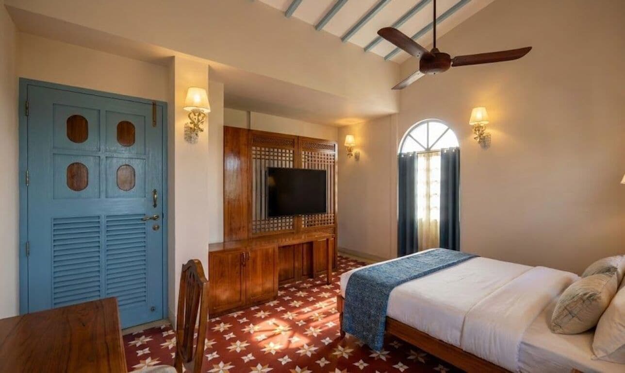 Deluxe Double Room | Premium bedding, desk, laptop workspace, free WiFi