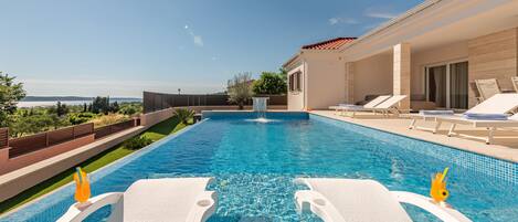 Piscine chauffée
