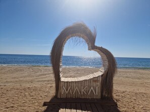 On the beach - Modern apartment, sea view - 4 guests (San Juan de los Terreros)