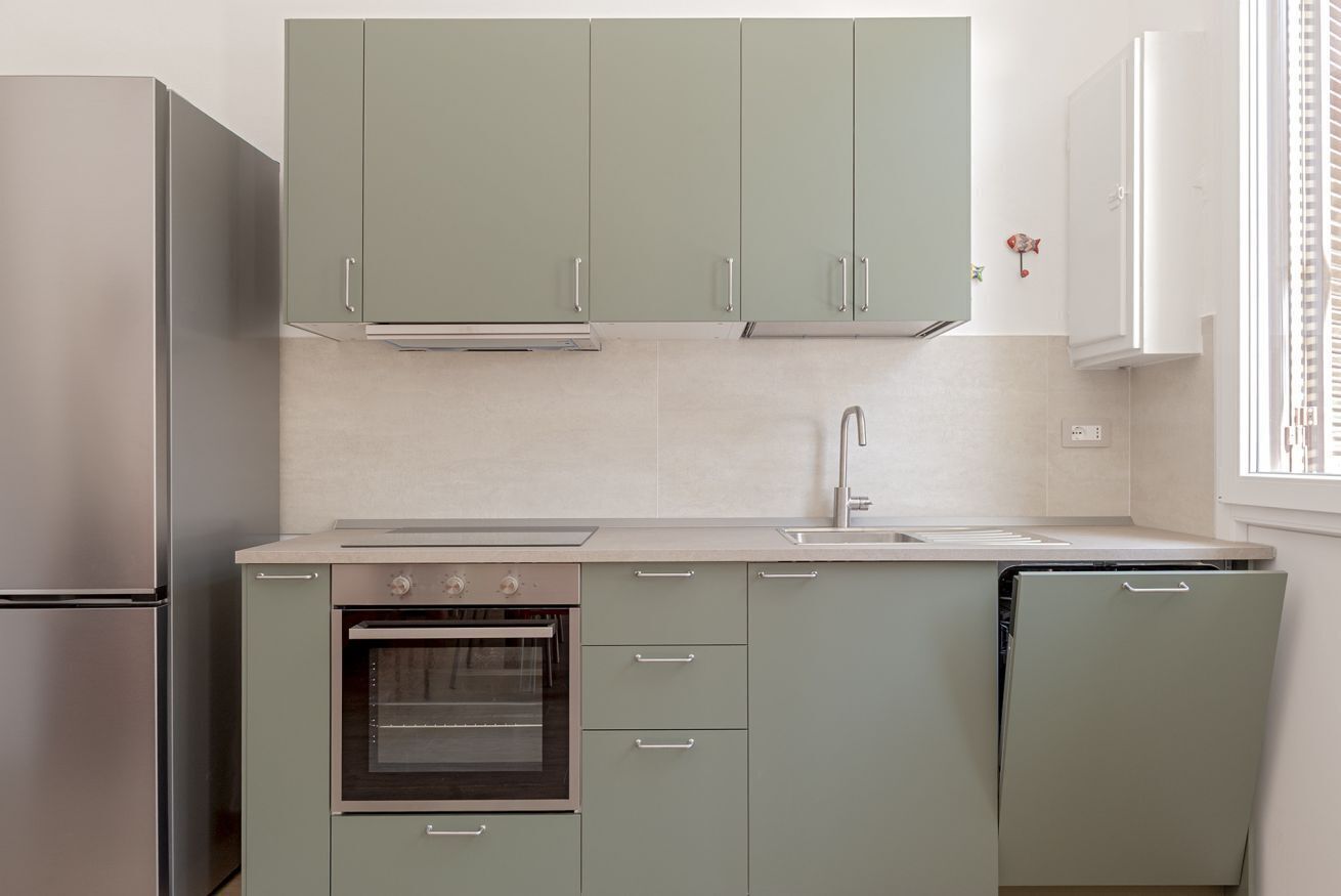 Microwave, dishwasher, electric kettle