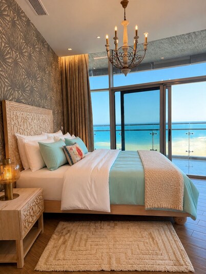 North Edge Grand Residence 4BR +Nanny Room 90sqm Terrace Panoramic Mediterranean