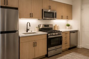Camera Classic | Cucina privata | Frigorifero, microonde, forno, piano cottura