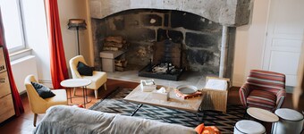 Old Farmhouse with Stunning Views in the Cantal Mountains