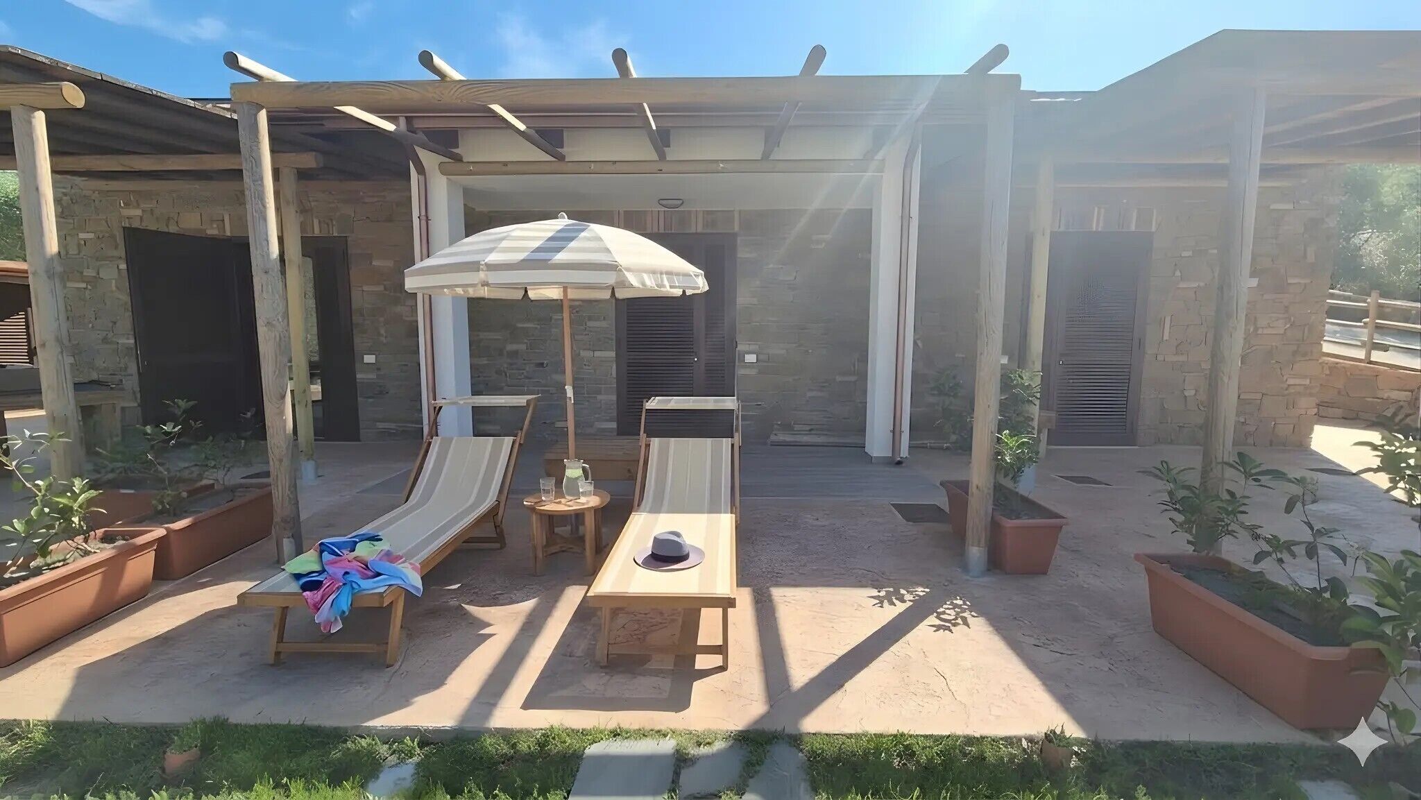 Terrasse/gårdhave