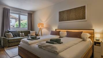 Apartemen Comfort, pemandangan gunung | Wi-Fi gratis