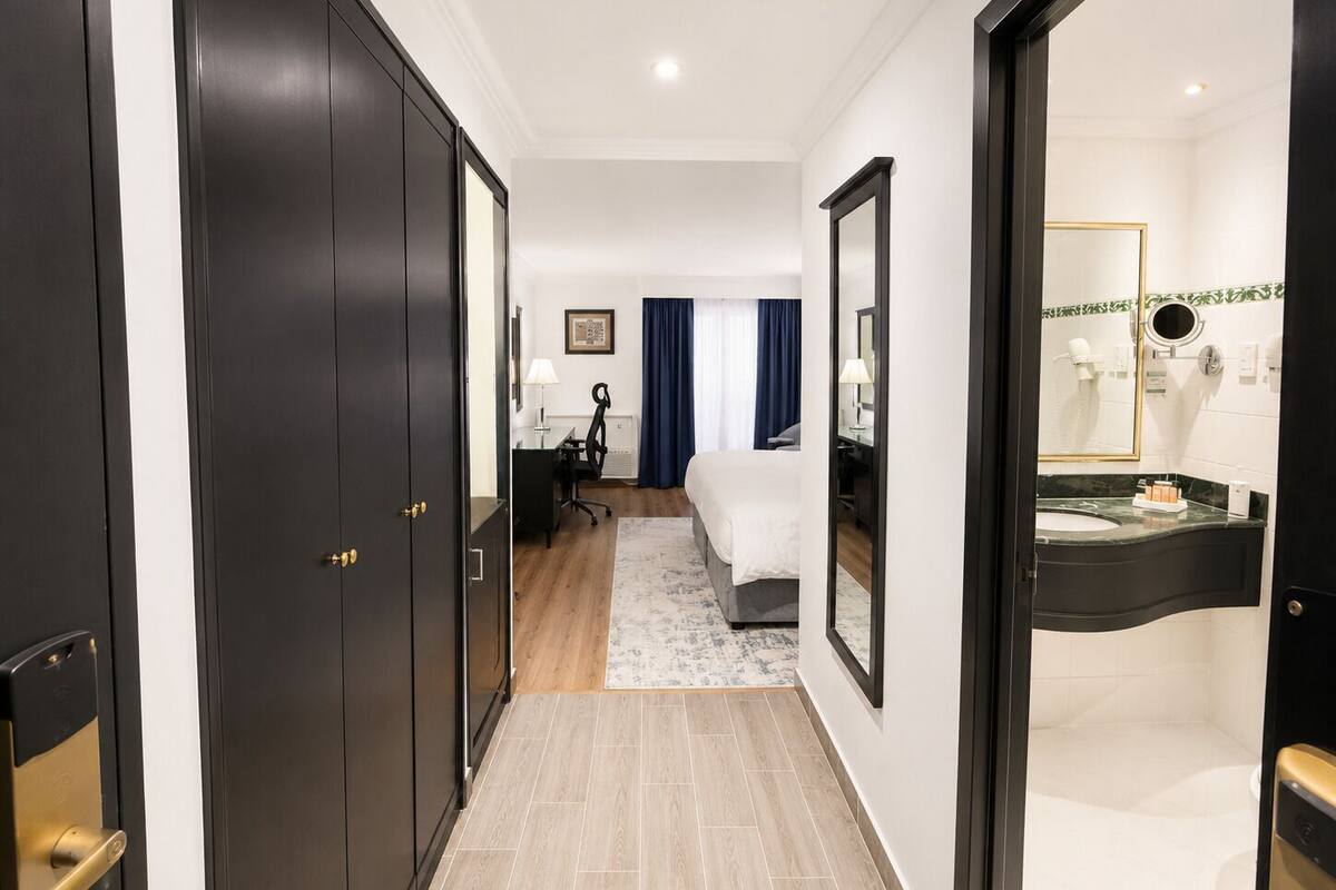 Cadar kapas Mesir, peralatan tempat tidur premium, tilam berlapik 